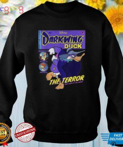 Darkwing Duck Comic Cover Donald Duck Big Face Graphic Disney Sweatshirt