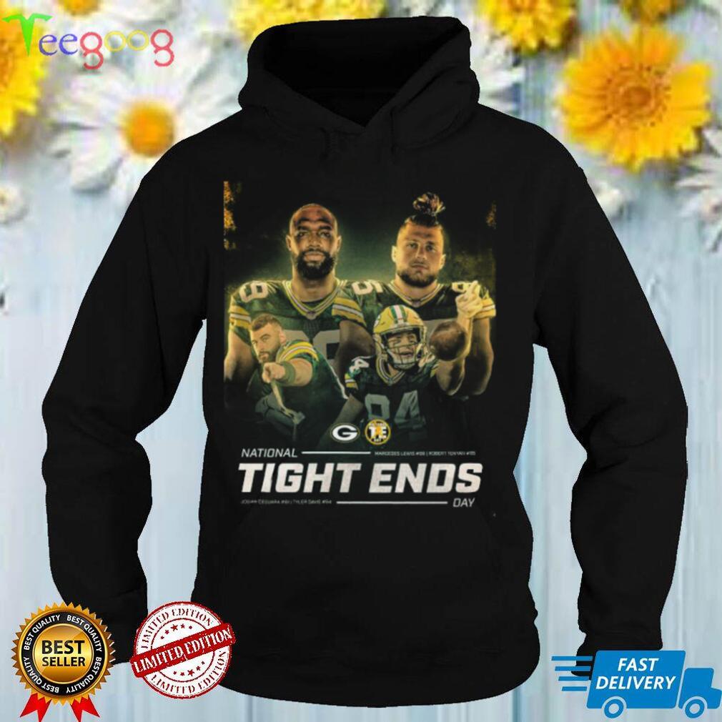 Green Bay Packers National Tight Ends Day 2022 Shirt