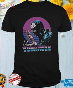 Halloween Jason Neon Sunset Trending Unisex T Shirt