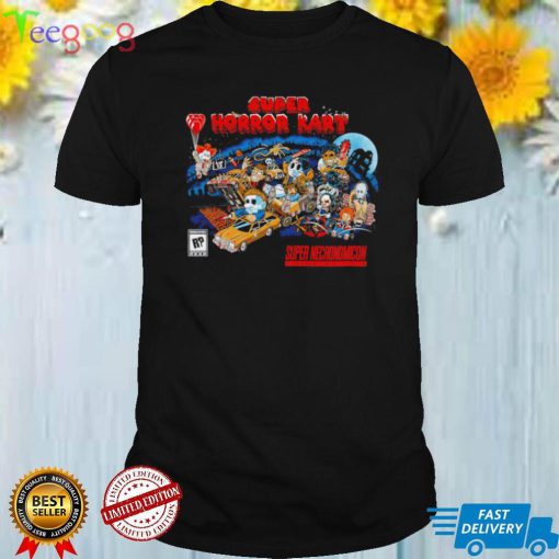 Horror Movie X Mario Kart Super Horror Kart Super Necronomicon shirt