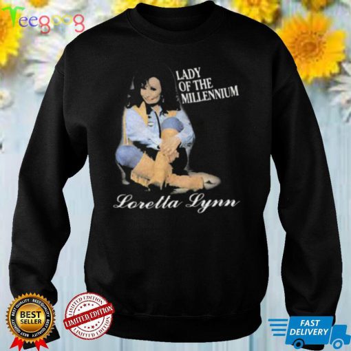 Lady Of the Millennium Loretta Lynn Tshirt