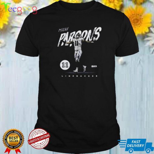 Micah Parsons Dallas Cowboys Linebacker Grunge Shirt