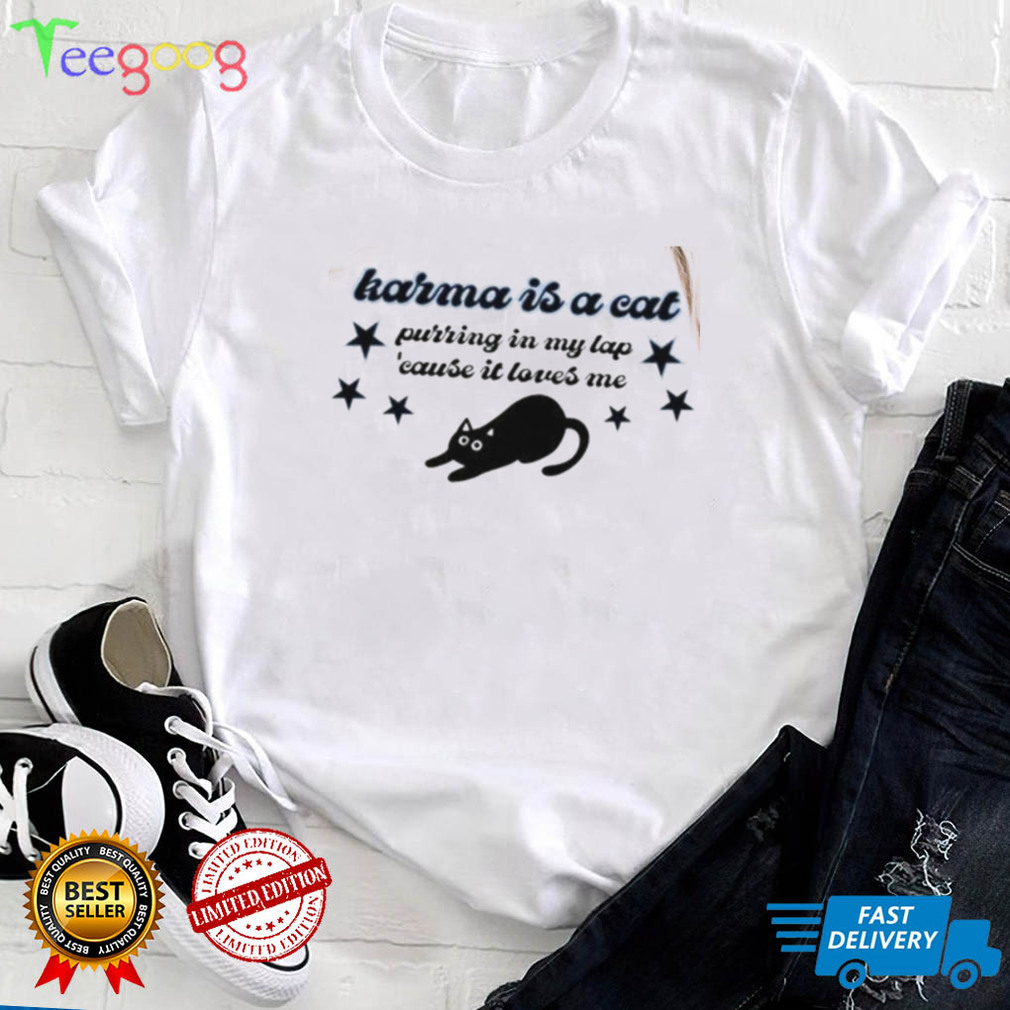 Midnights Karma Is A Cat T Shirt