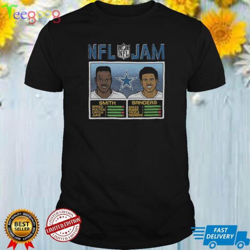 NFL Jam Dallas Cowboys Emmitt Smith And Deion Sanders shirt