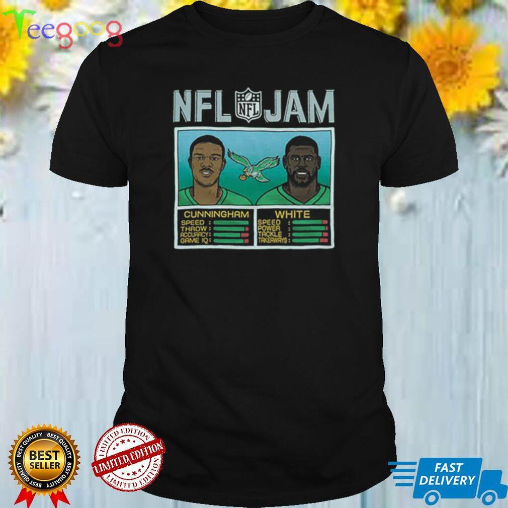 NFL Jam Philadelphia Eagles Randall Cunningham And Reggie White shirt NFL Jam Philadelphia Eagles Randall Cunningham And Reggie White shirt