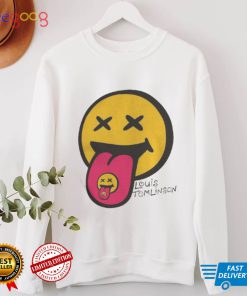 ONE DIRECTION FUNNY SMILEY FACE LOUIS TOMLINSON SHIRT