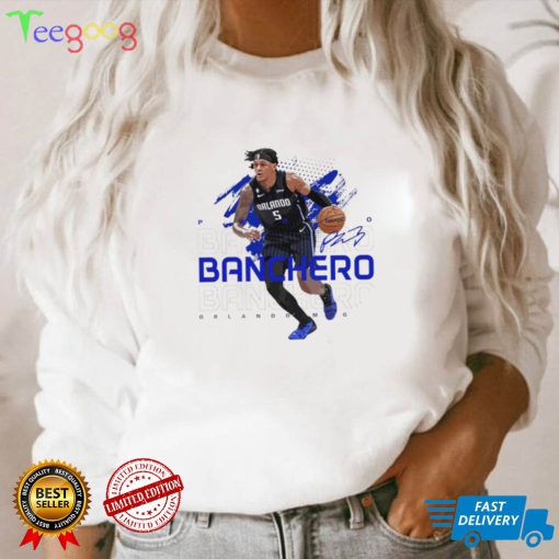 Paolo Banchero Orlando Magic signature shirt