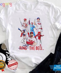 Philadelphia Phillies Baseball Smash Ring The Bell T Shirt
