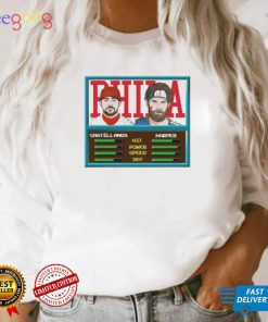 Philadelphia Phillies Bryce Harper Nick Castellanos Video Game Style Shirt
