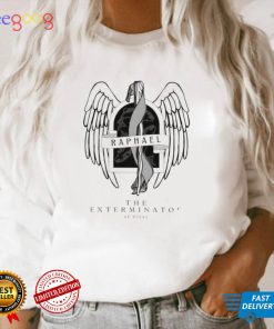 Saint Raphael the Exterminator of Vices logo shirt