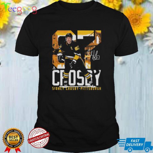 Sidney Crosby Pittsburgh Penguins Landmark Signature Shirt