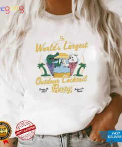 The World’s Largest Outdoor Cocktail Party 2022 Shirt