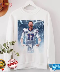 Josh Allen Ice Cold 17 Buffalo Bills T Shirt