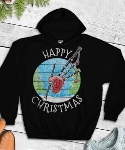 Christmas Bagpipes Piper Musician Xmas 2022 T Shirt