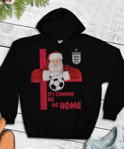 Christmas Santa It’s Coming Ho Ho Home England Football T Shirt