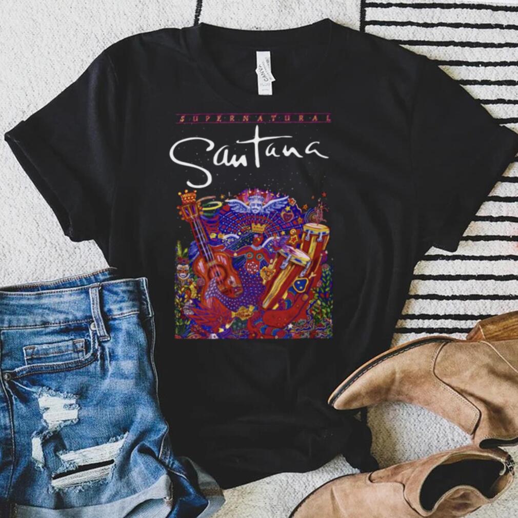 Latin Rock Legends Santana Tour T Shirt