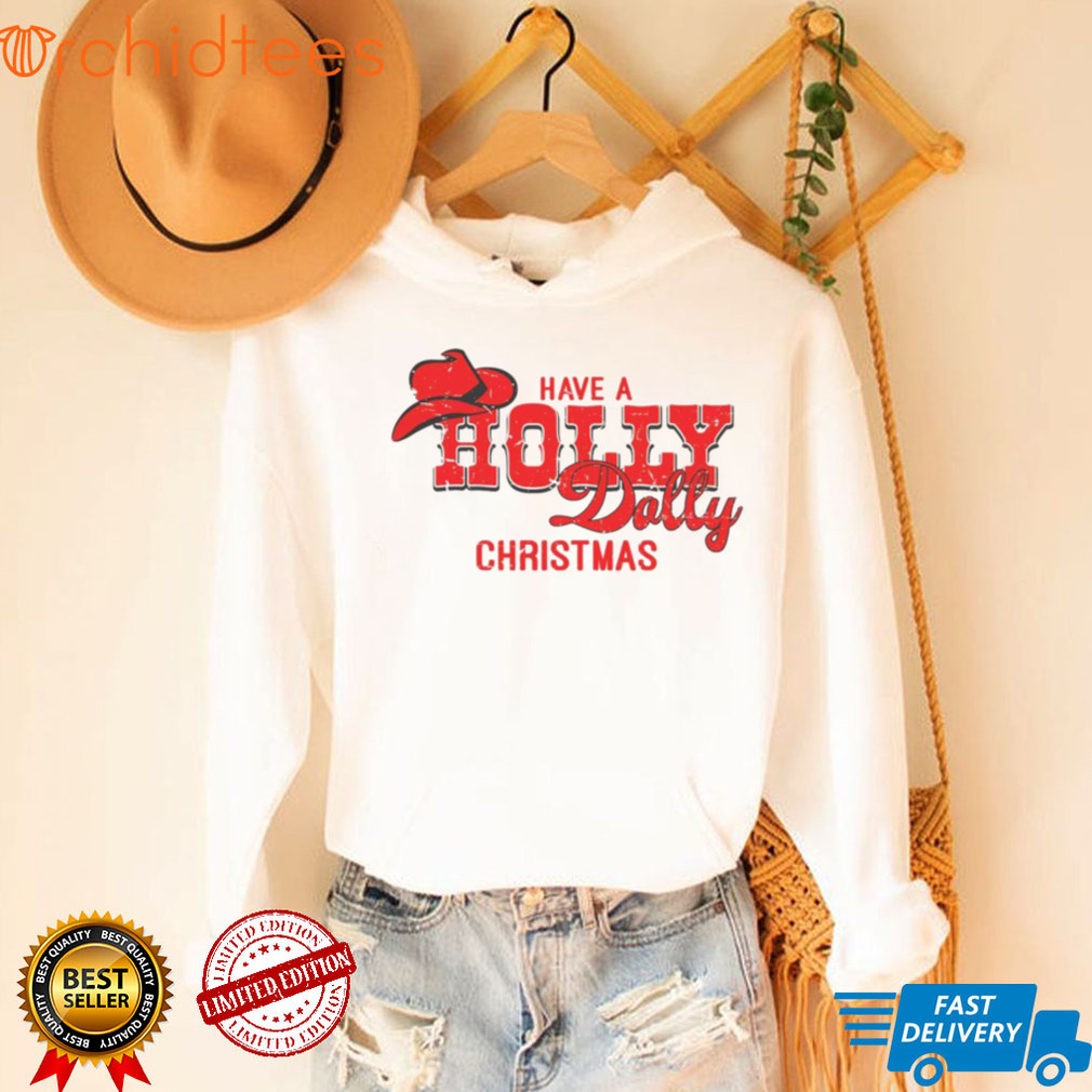 Vintage Holly Dolly Christmas T Shirt Dolly Parton Christmas Funny Gift