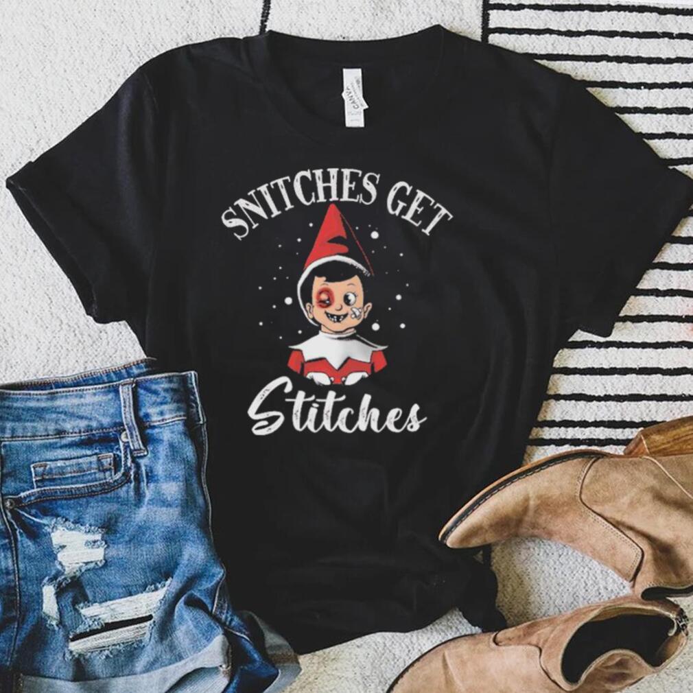 Snitches Get Stitches Ugly Christmas Unisex T Shirt