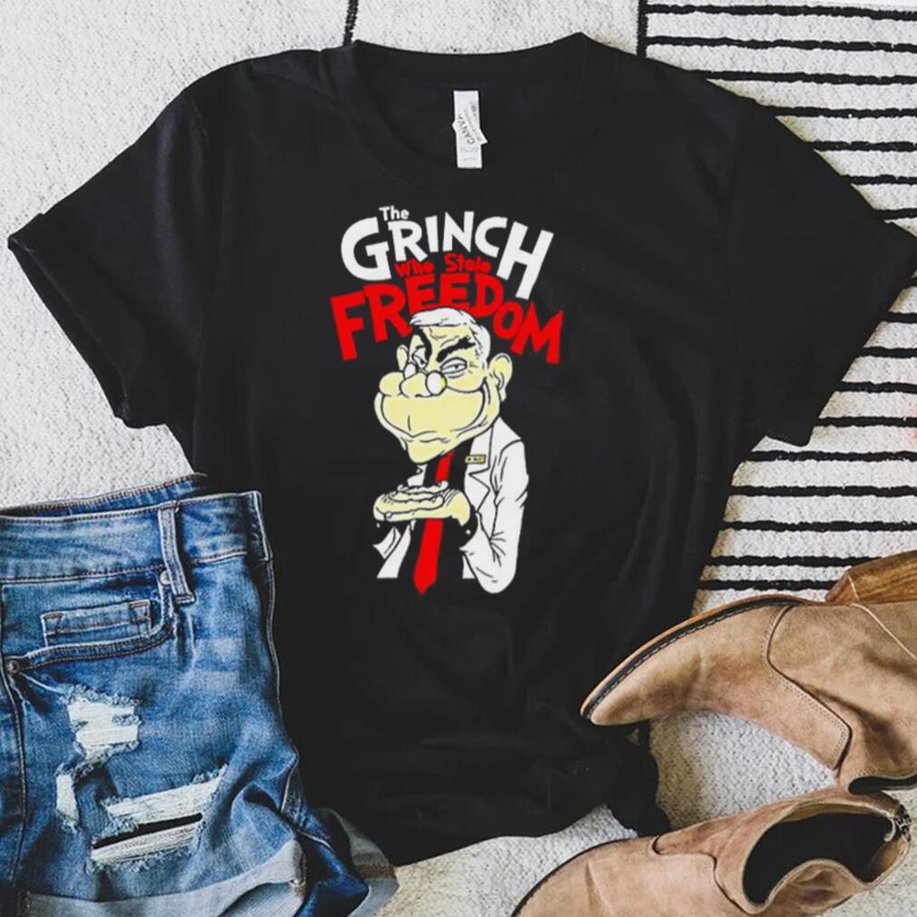 The Grinch Who Stole Freedom Anti Fauci T Shirt