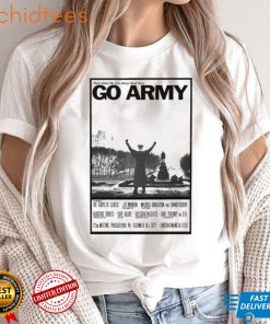 Their whole life was always beat navy Go army shirt