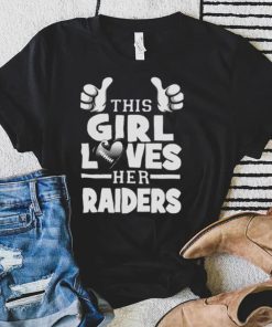 This Girl Loves Her Raiders Football shirt