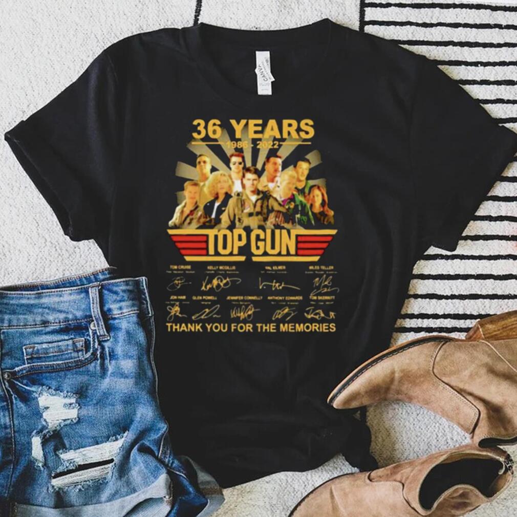 Top Gun 2 Thank You For The Memories T Shirt