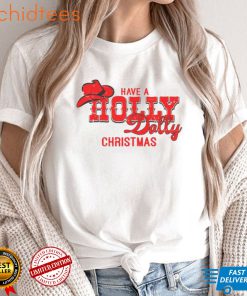 Vintage Holly Dolly Christmas T Shirt Dolly Parton Christmas Funny Gift