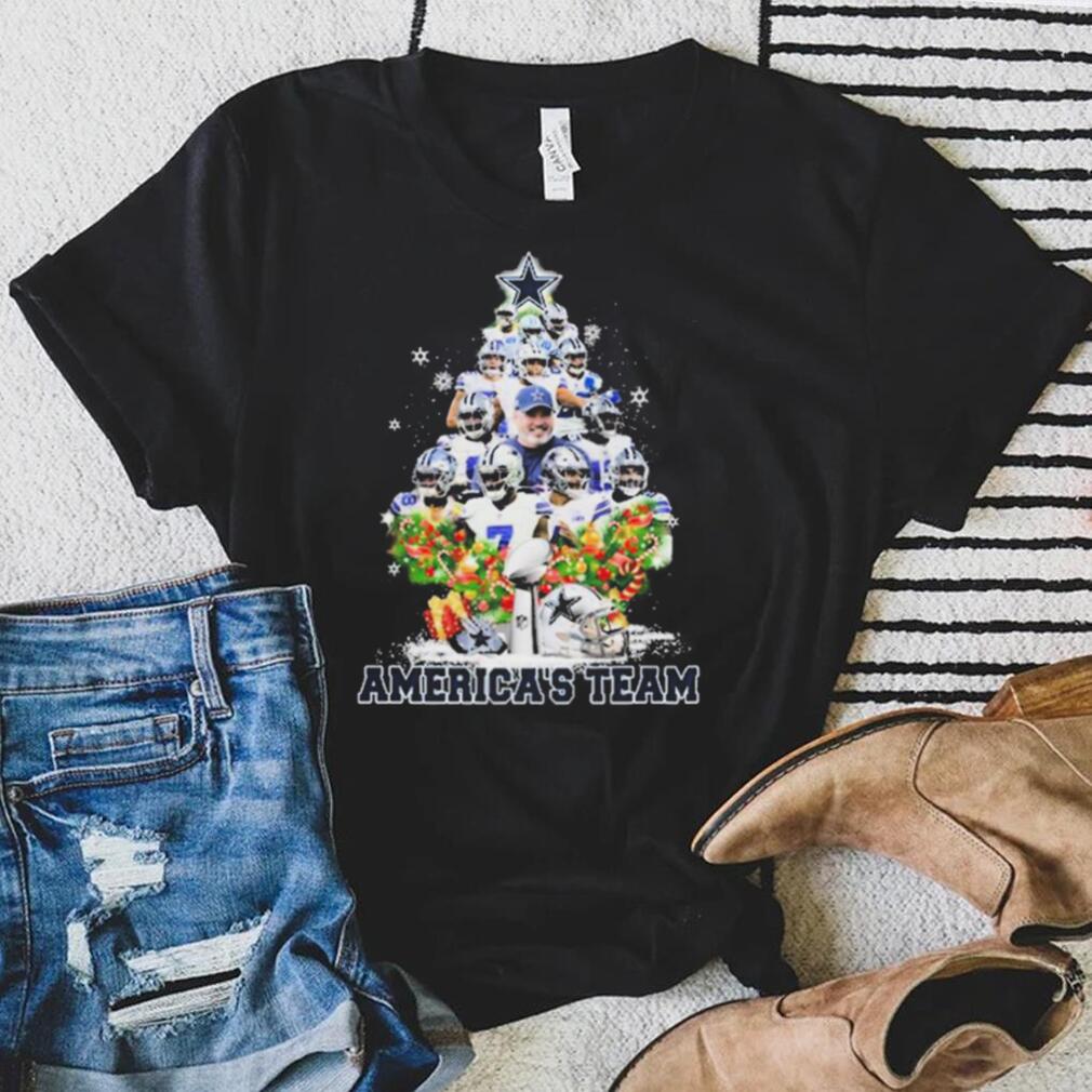 America’s Team Cowboys Trees Christmas Shirt
