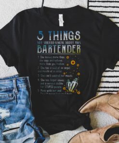 Bartender Sunflower shirt