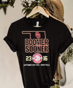 Boomer Sooner 23 Oklahoma 16 September 18th 2021, Owen Field Shirt