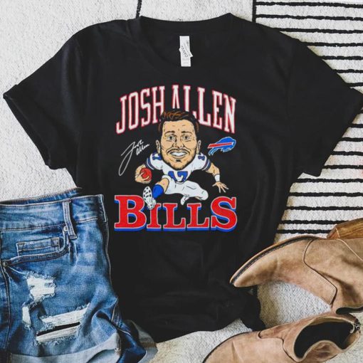 Buffalo Bills Cartoon Josh Allen T Shirt Gifts For Buffalo Bills Fans
