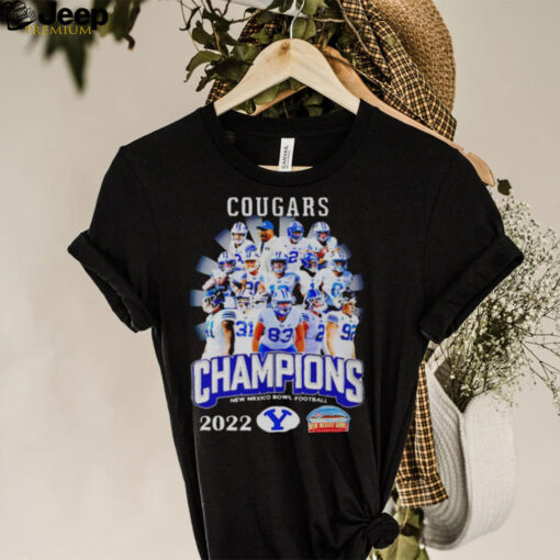 Byu Cougars Champions New Mexico Bowl Football 2022 Shirt