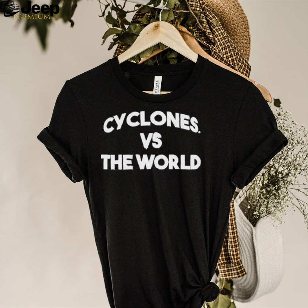 David Carr Wearing Cyclones Vs The World Shirt