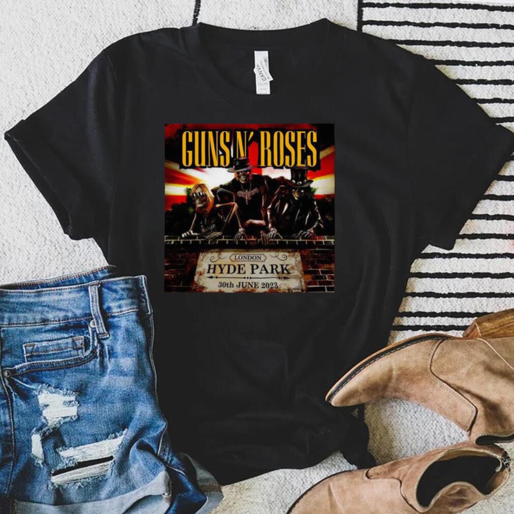 Guns N’ Roses London Hyde Park June 2023 Shirt