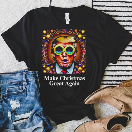 Make Christmas Great Again Trump Psychedelic Christmas Shirt