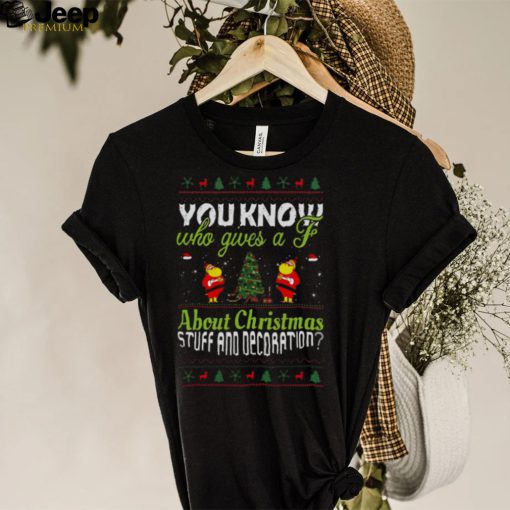 Melania Trump Who Gives A F About Christmas Funny Saying shirt