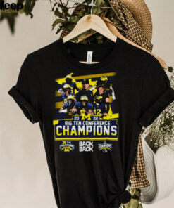 Michigan Wolverines 2022 Big Ten Conference Champions Back2Back shirt