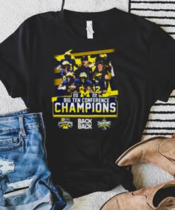 Michigan Wolverines 2022 Big Ten Conference Champions Back2Back shirt