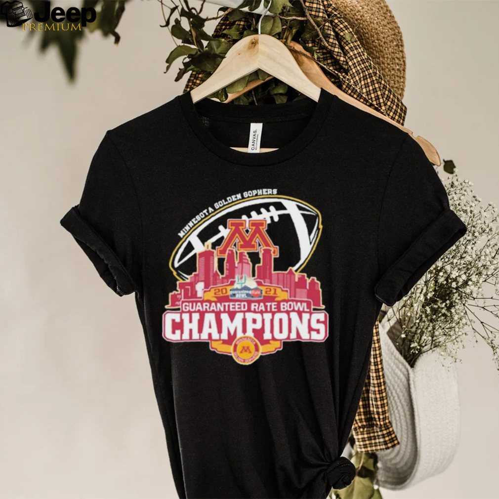 Minnesota Golden Gophers Guaranteed Rate Bowl Champions Shirt