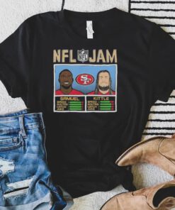 NFL Jam Deebo Samuel and George Kittle San Francisco 49ers Shirt