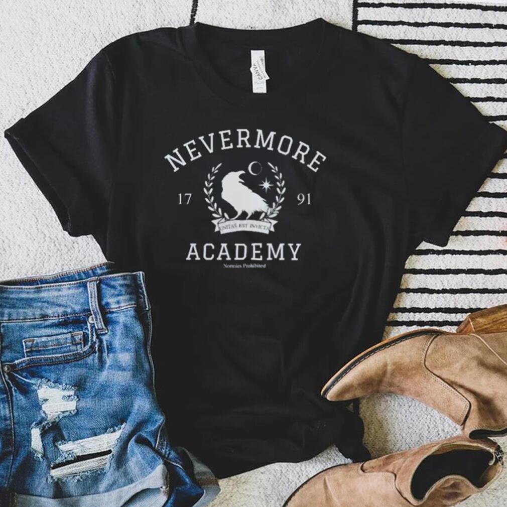 Nevermore Academy Est 1791 Shirt Gift For Wednesday Addams Fan