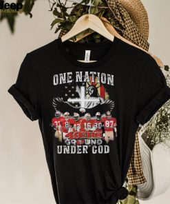 One Nation 49ers Ground Under God T Shirt Unique 49ers Gifts