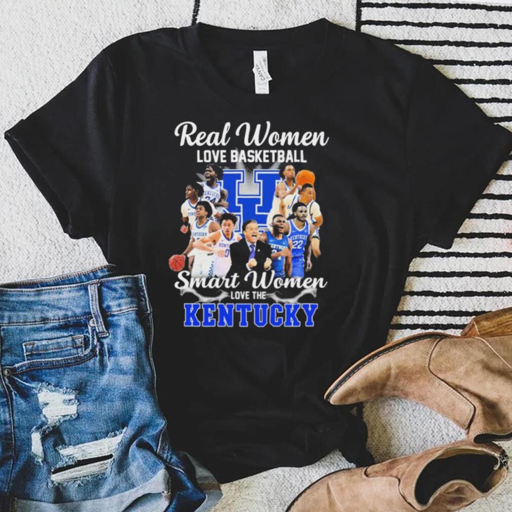 Real Women Love Basketball Smart Women Love The Kentucky Shirt