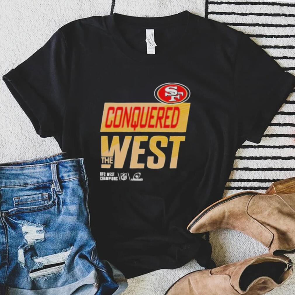 San Francisco 49ers Conquered The West Champions 2022 shirt