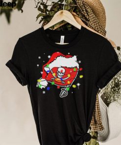 Santa Tampa Bay Buccaneers Logo Lights Christmas shirt