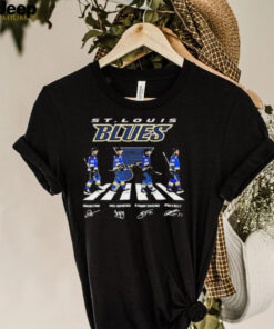 St Louis Blues Team 2022 Abbey Road Signature Shirt