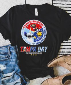 Tampa Bay Buccaneers Tampa Bay Lightning Tampa Bay Rays 2021 2022 Perfect Season Shirt