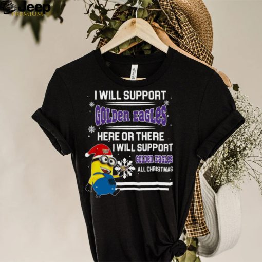 Tennessee Tech Golden Eagles Minion Support Here Or There All Christmas Christmas Sweatshirt