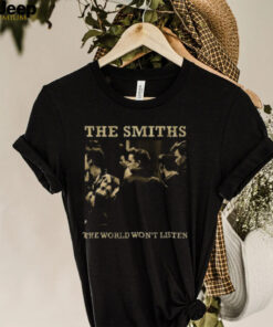 The Smiths the world won’t listen 2022 shirt