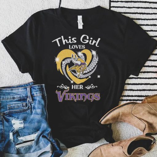 This girl loves her Minnesota Vikings 2022 shirt